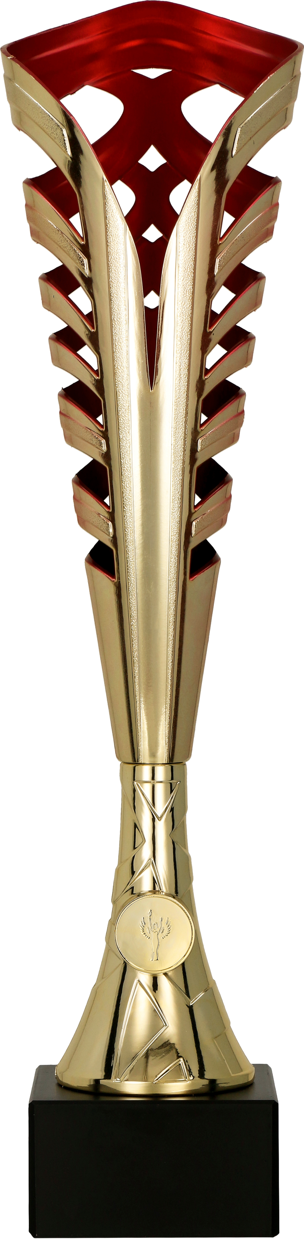 9232A - Pohár zlato-červený H-41 cm