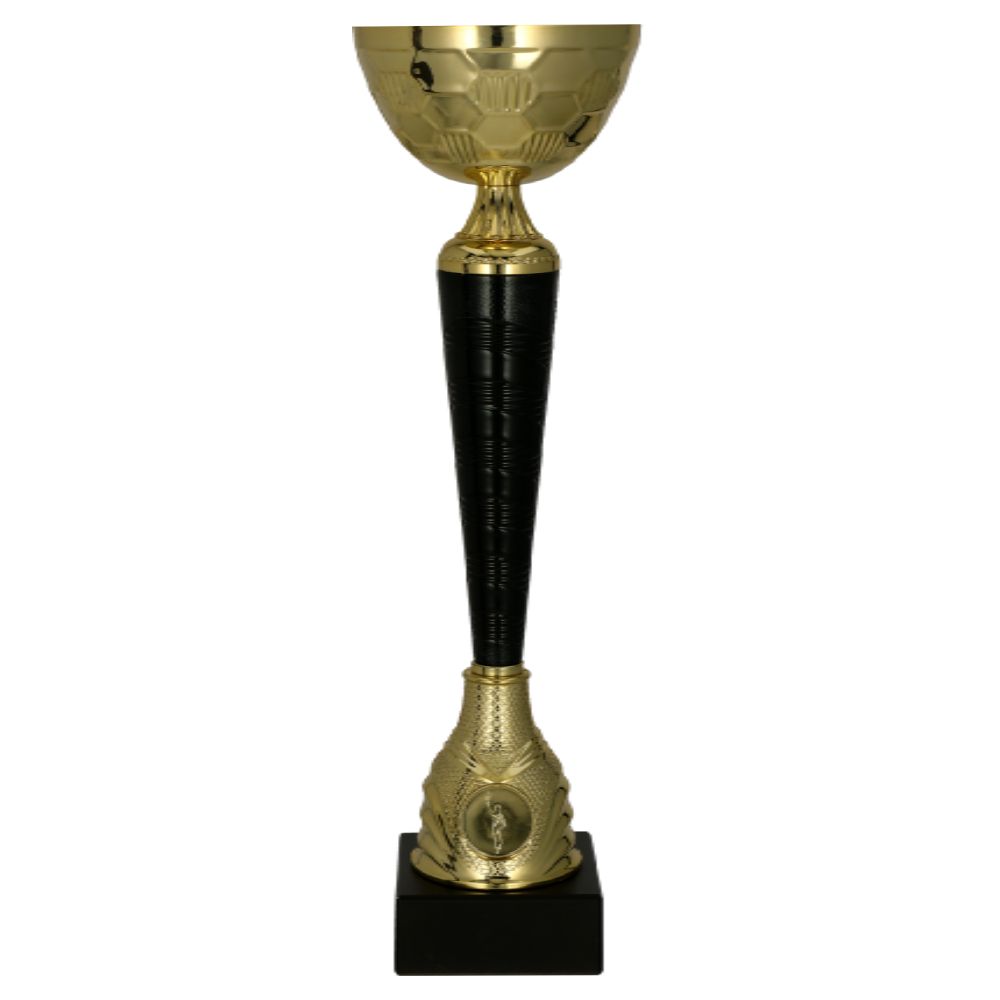 9289A - Pohár zlato-čierny H-40,5 cm, R-14 cm