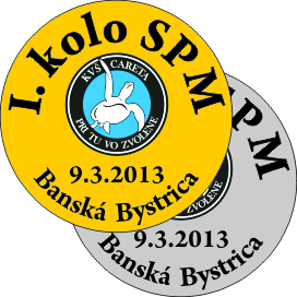 TLA01 -  Štítok na zadnú stranu medaily pr. 3,5cm