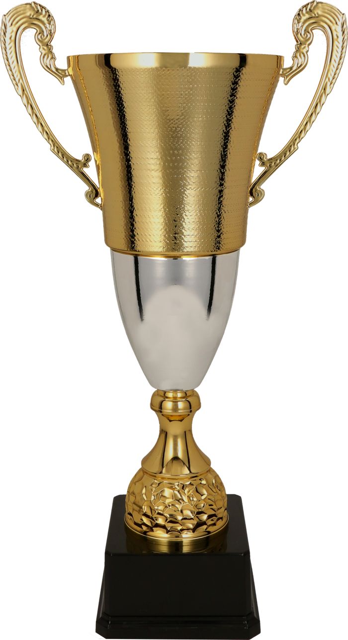 2071A - Pohár zlato-strieborný  H-71 cm, R-24 cm