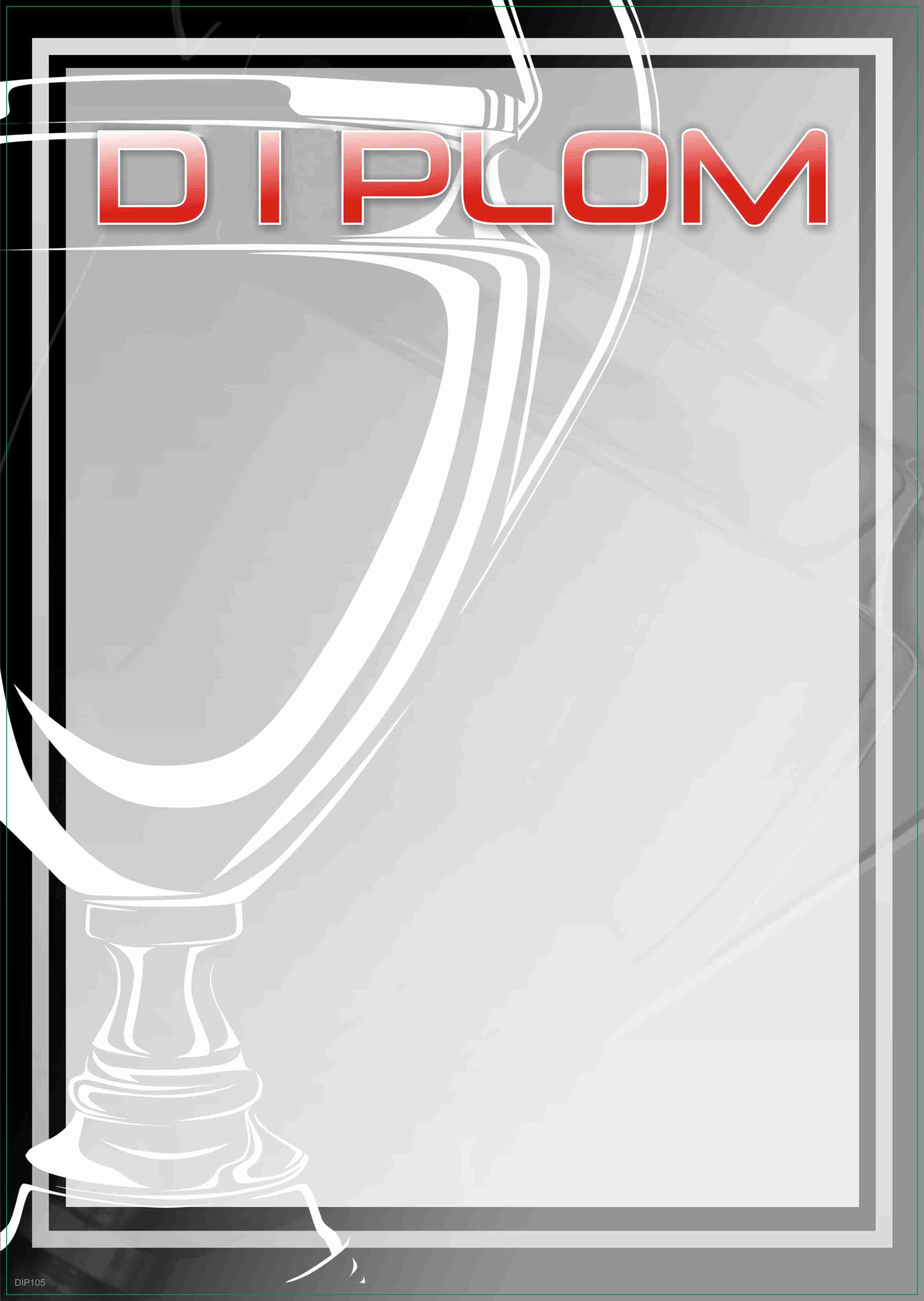 DIP105 - Diplom papier - pohár