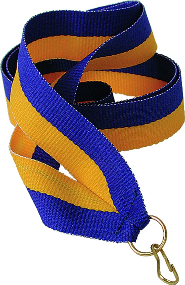 V8-Y/BL - Stužka (š.10mm) žlt/mod
