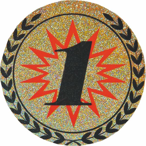 AGM281 - Emblém hologram "1" (pr.50mm)