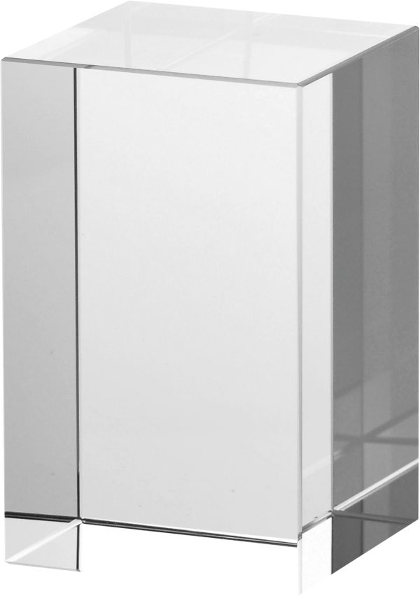 KR5080 - Sklenená trofej 5x5x8 cm + obal