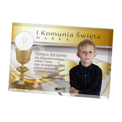 M52A - Sklenená trofej H-16cm
