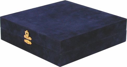 BT206/BL Obal na tanier 160 x 160 x 45 mm modré