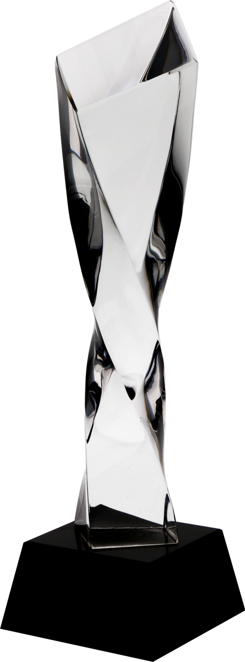 C060 - Sklenená trofej + obal H-27 cm