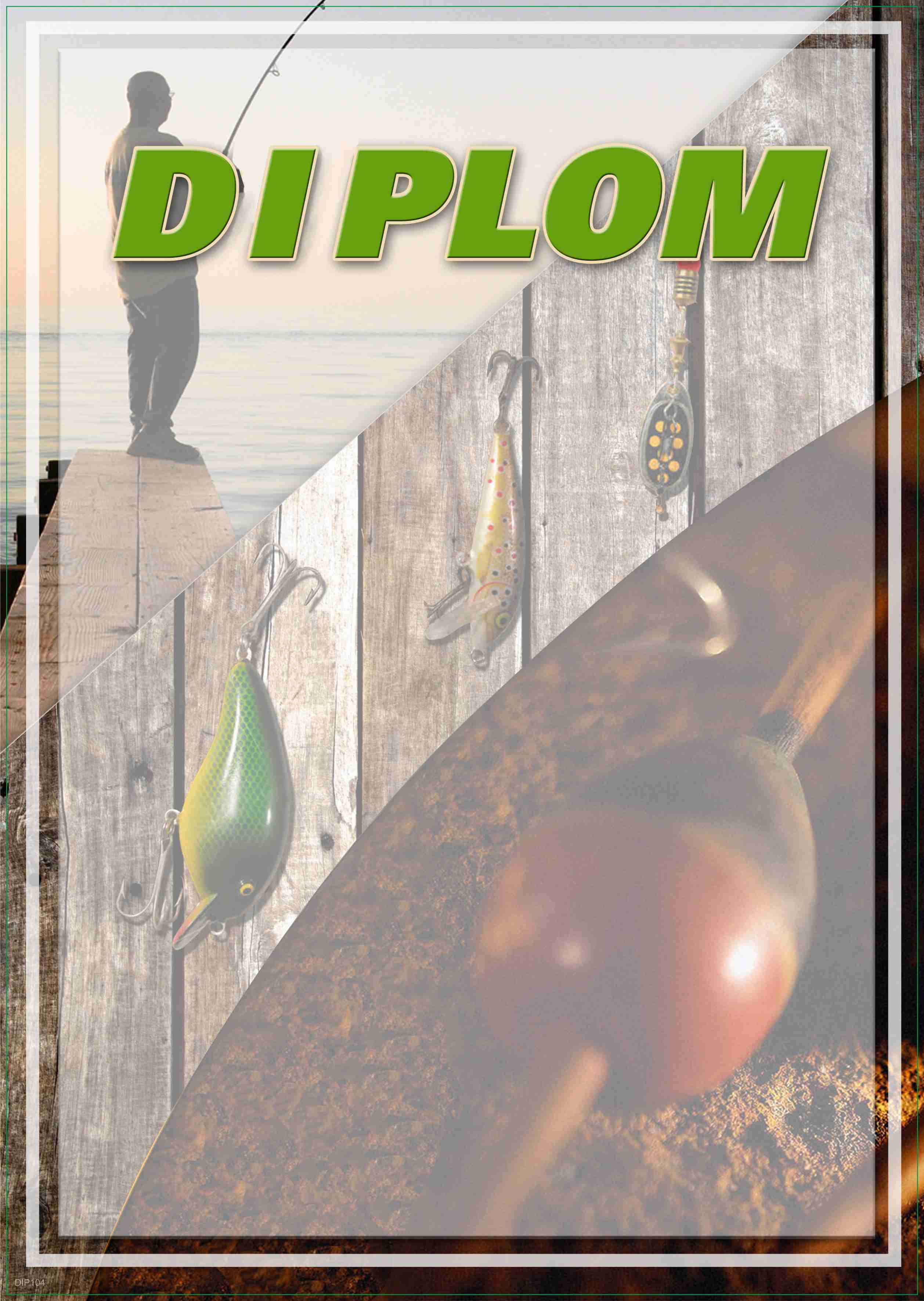 DIP104 - Diplom papier - rybár