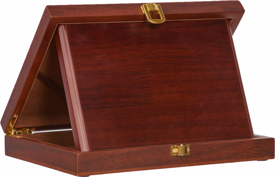 VT152 - Drevený obal 224x174mm s dreveným podkladom 200x150mm