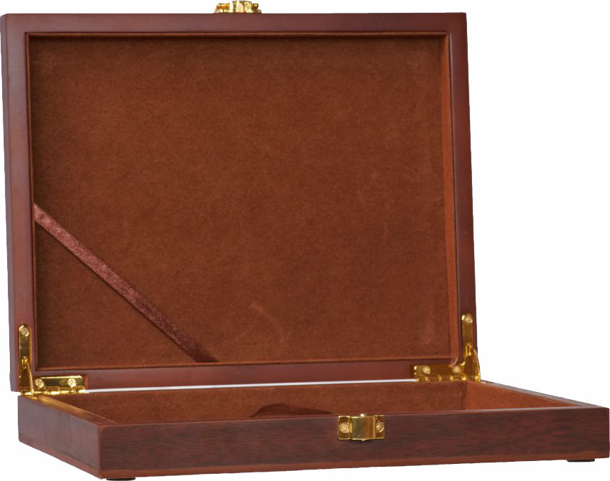 VT152 - Drevený obal 224x174mm s dreveným podkladom 200x150mm