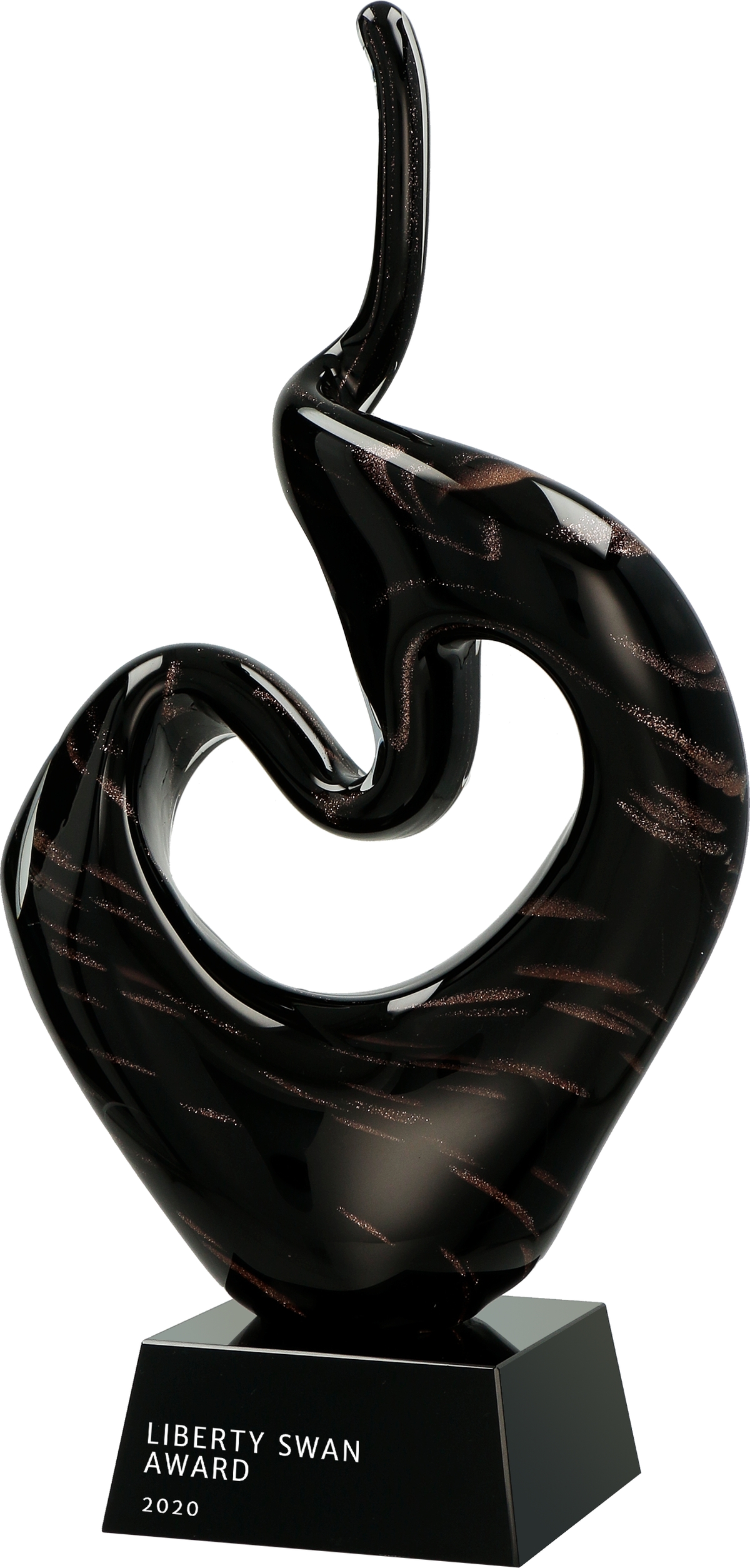 GS0300-28 - Sklenená trofej + obal H-28 cm
