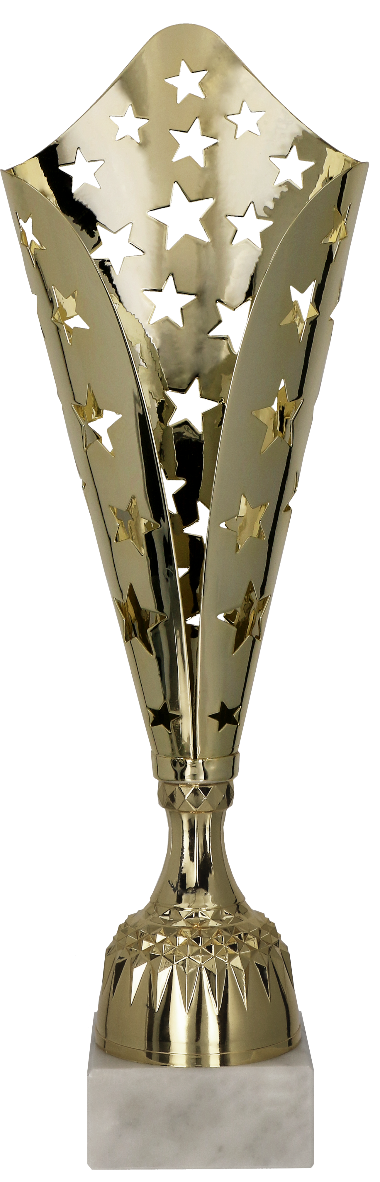 4229A - Pohár hviezda zlatý H-48 cm