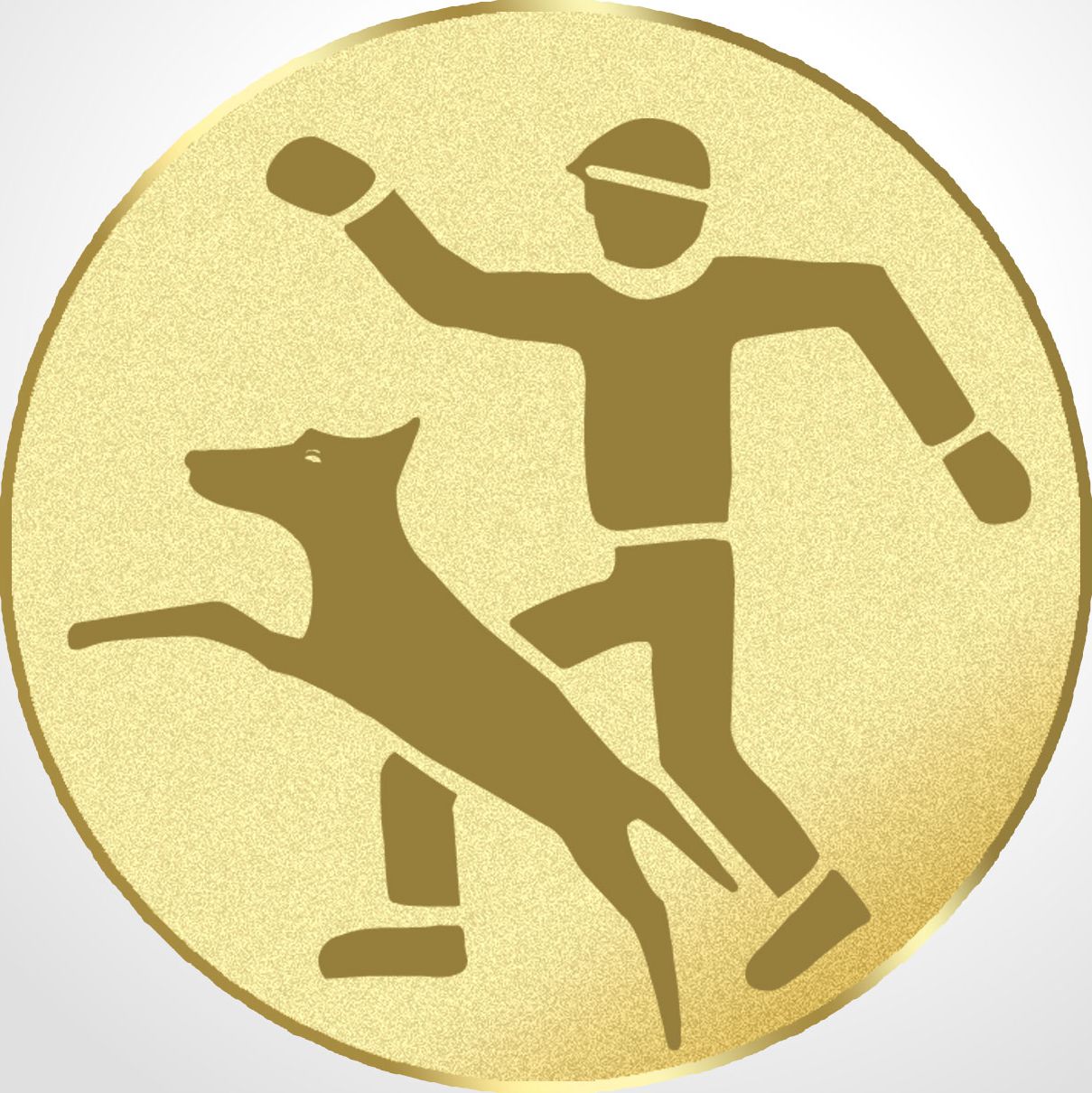 D2-33G/G - Emblém (pr.50mm) agility zlatý