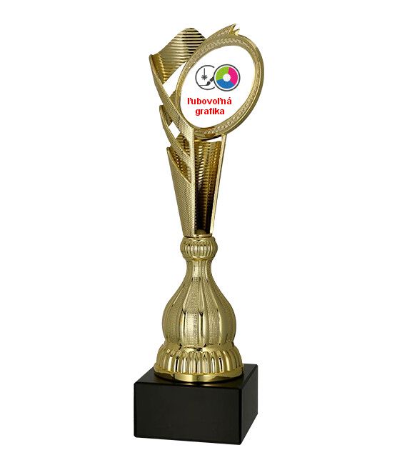 7249/CUS-A - Pohár "vlastný návrh" zlatý H-44 cm